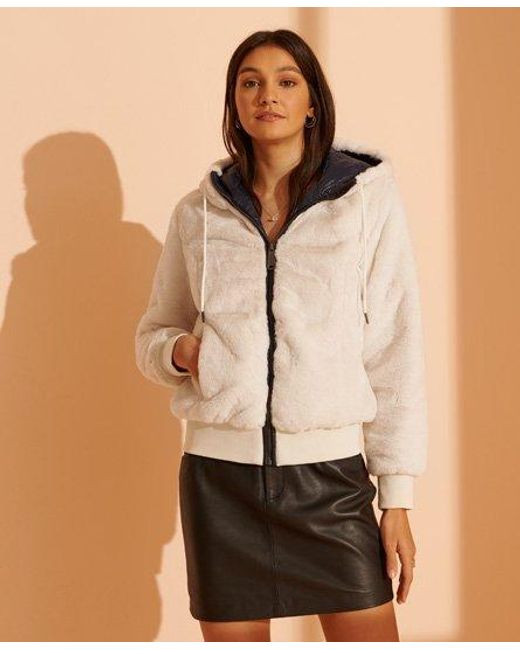 superdry fluffy jacket