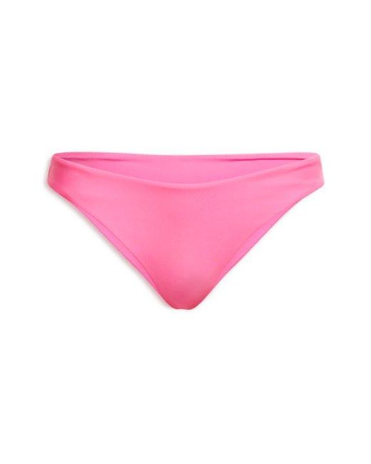 Superdry Pink & Co Logo Brazilian Bikini Briefs