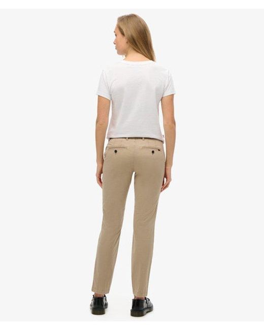 Superdry Natural & Co Mid Rise Chino