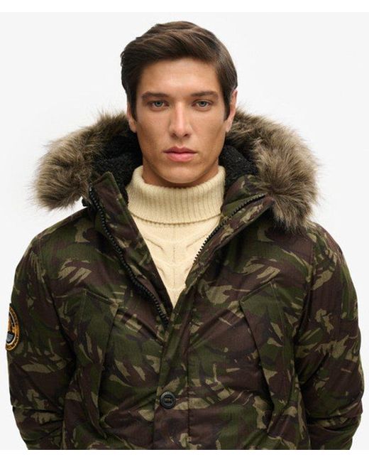 Superdry Multicolor Everest Parka Coat for men