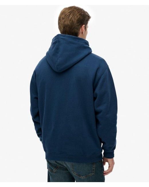 Homme Sweat À Capuche Overtaille Vintage Athletic Taille Superdry pour homme en coloris Blue