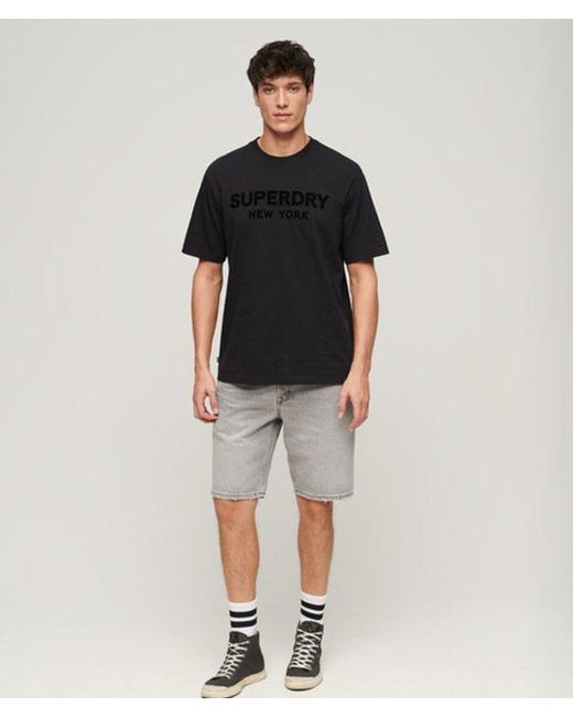 Superdry Black & Co Luxury Sport Loose Fit T-shirt for men
