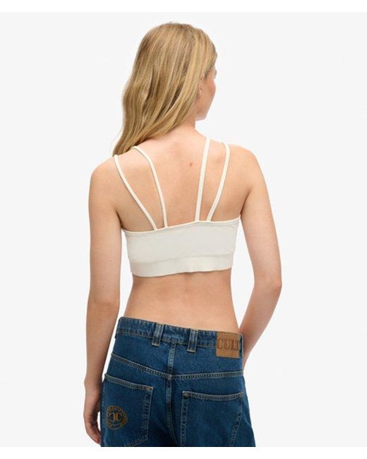Superdry Blue & Co Limited Edition Sdx Sesh Crop Top
