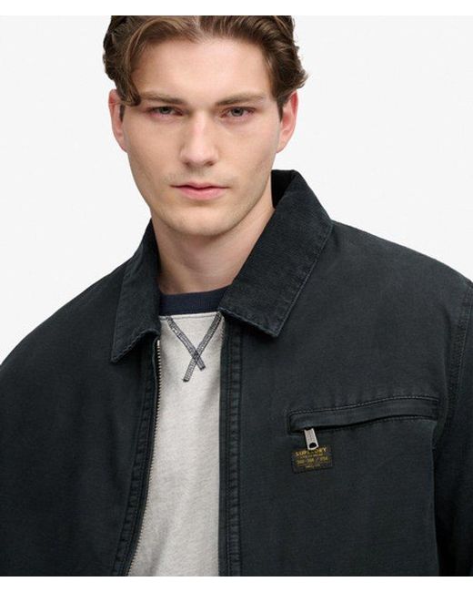 Superdry Black & Co Workwear Ranch Jacket for men