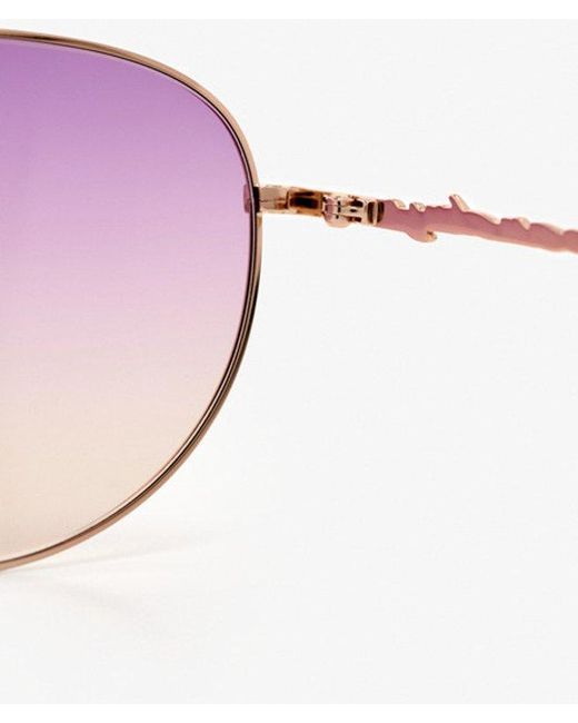 Femme Lunettes De Soleil Aviateur À Verres Dégradés Taille: 1Taille Superdry en coloris Pink