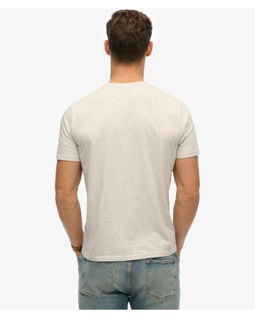 Superdry White & Co Lo-fi Outdoor Mono Relaxed T-shirt for men