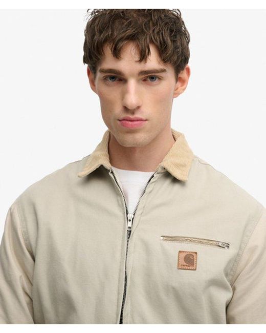 Superdry Natural & Co Carhartt Reworked Collared Jacket for men