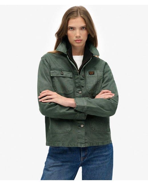 Superdry Green Chore Jacket