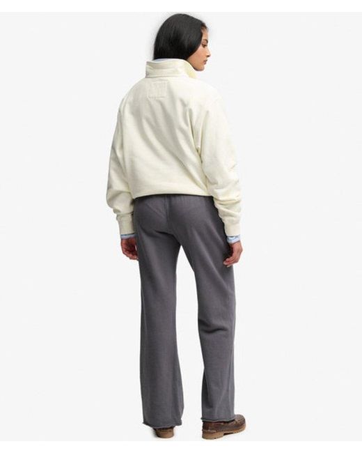 Superdry White & Co Athletic Print Flare joggers