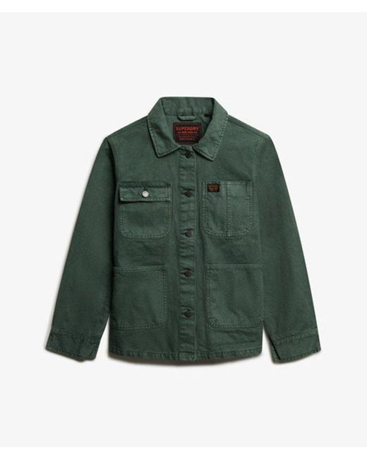 Superdry Green Chore Jacket