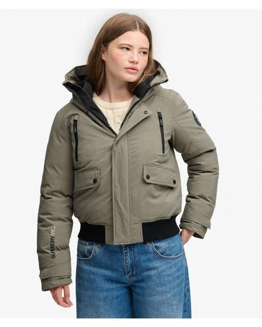 Superdry Gray & Co City Padded Bomber Jacket