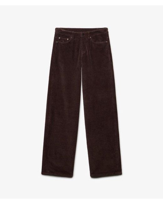 Superdry White & Co Mid Rise baggy Jumbo Cord Pants