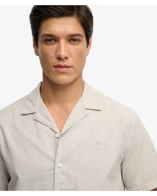Superdry White & Co Cabana Short Sleeve Shirt for men