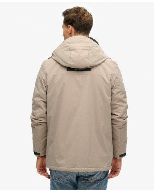 Superdry Natural City Hooded Wind Parka Jacket for men