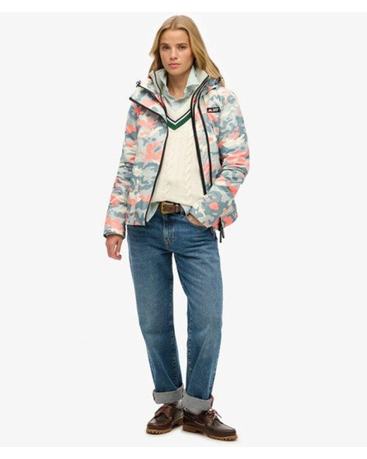Superdry Gray & Co Hooded Mountain Windbreaker Jacket