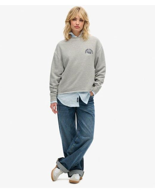 Superdry Gray & Co Athletic Essentials Sweatshirt