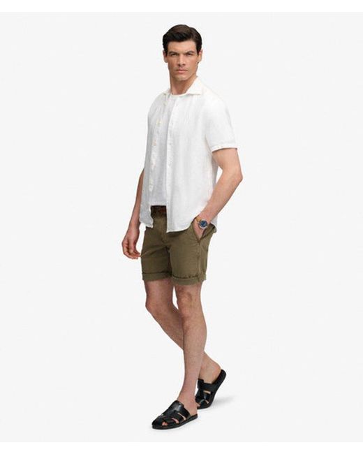 Superdry Green & Co Utility Chino Shorts for men