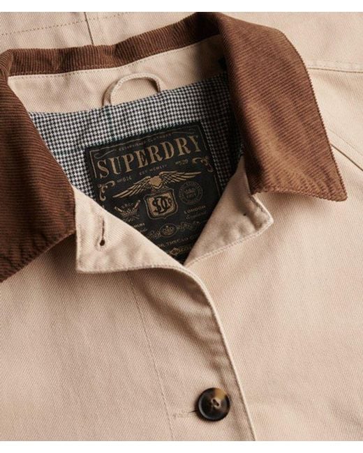 Superdry Natural Estate Cotton Barn Jacket