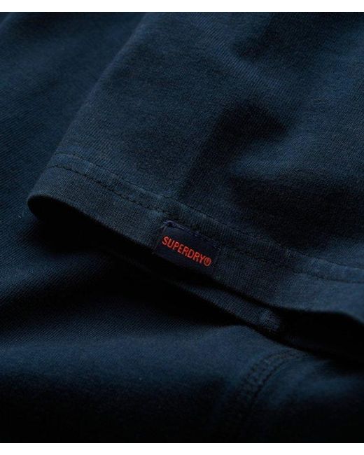 Superdry Blue & Co Essential Jersey Polo Top for men