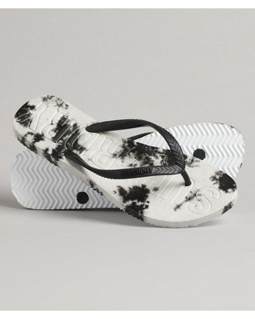 Superdry Multicolor & Co Code Tie Dye Flip Flops