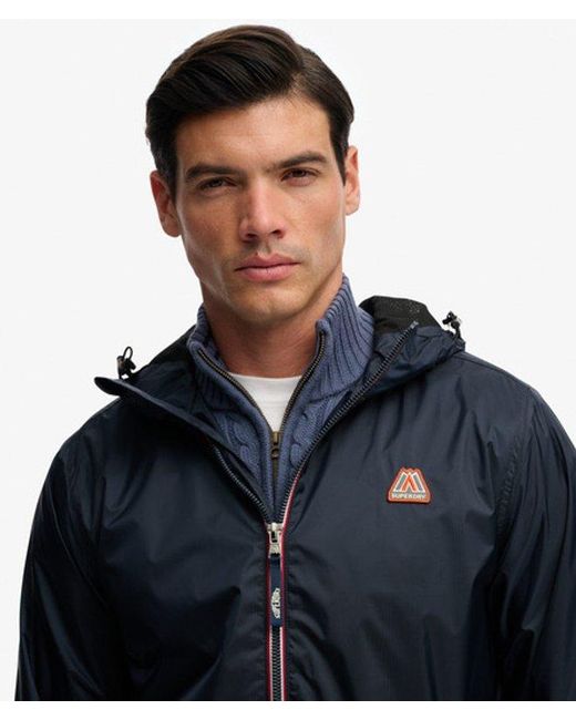 Superdry Blue & Co Essential Windbreaker Jacket for men