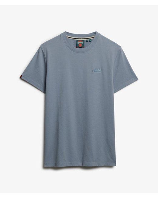 Superdry Blue & Co Essential Logo T-shirt for men