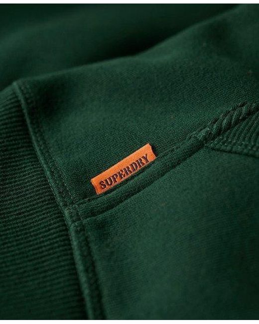 Superdry Green Essential Logo Hoodie for men