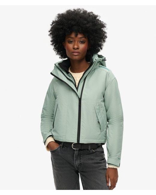 Veste code sd-windcheater Superdry en coloris Green