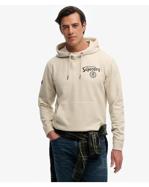 Superdry Natural & Co Tokyo Narrative Loose Hoodie for men