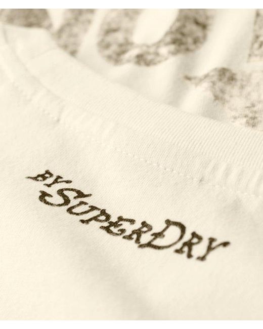 Superdry Gray & Co Blondie X & Co Fitted T-shirt