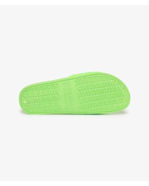 Superdry Green & Co Pool Sliders for men