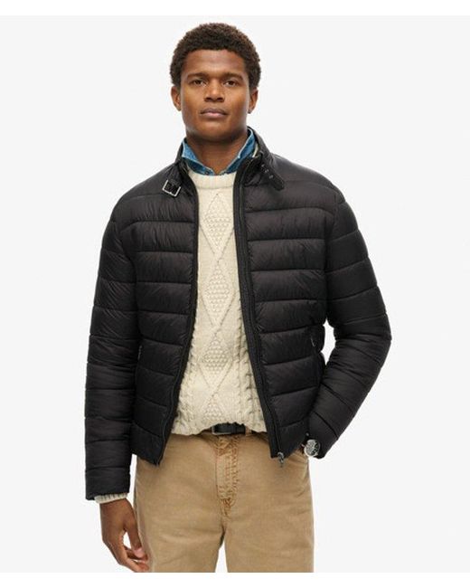 Superdry Black & Co Lightweight Padded Jacket for men