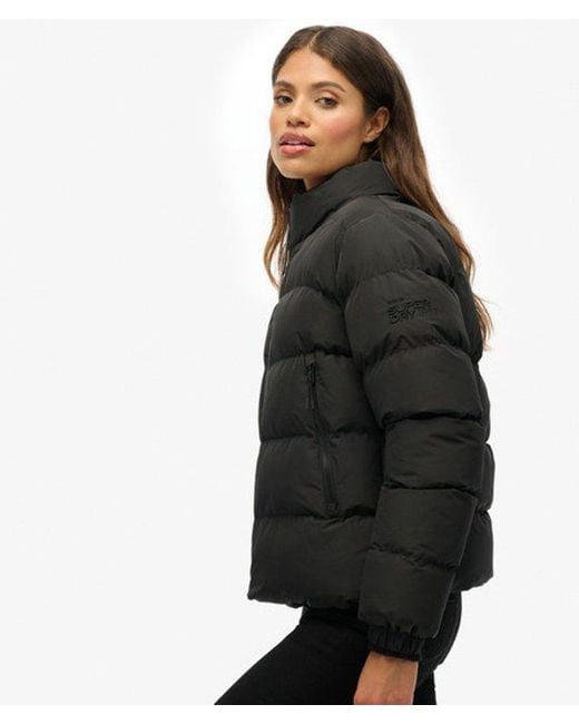 Superdry Black & Co Non Hooded Sports Puffer Jacket