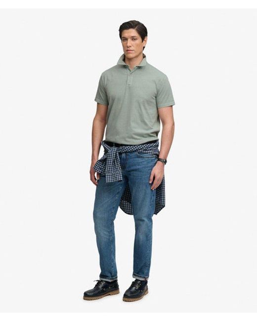 Superdry Gray & Co Essential Jersey Polo Shirt for men