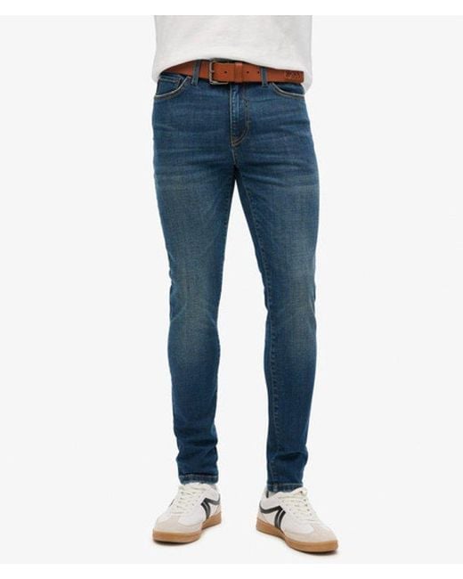 Superdry Blue & Co Vintage Skinny Jeans for men
