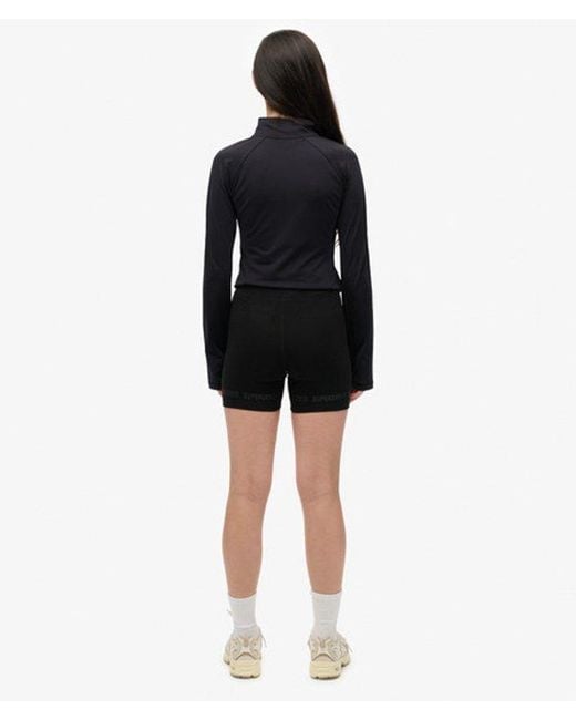 Superdry Black & Co Active Tech Cycle Shorts