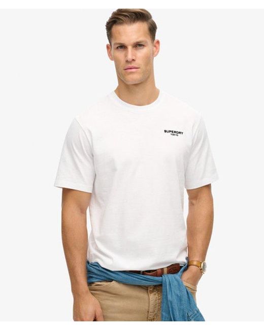 Superdry White & Co Luxury Sport Loose T-shirt for men