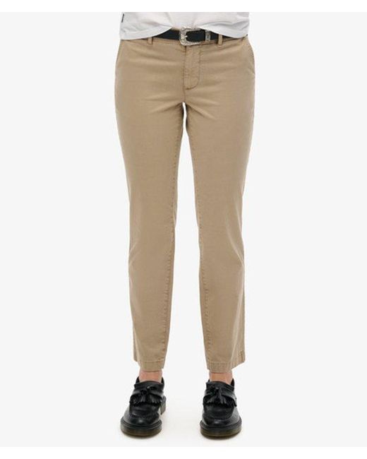 Superdry Natural & Co Mid Rise Chino