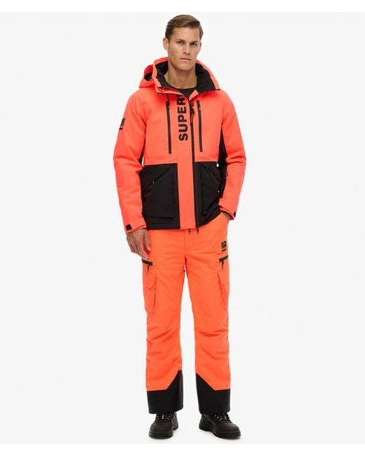 Superdry Red & Co Ultimate Freestyle Ski Jacket for men