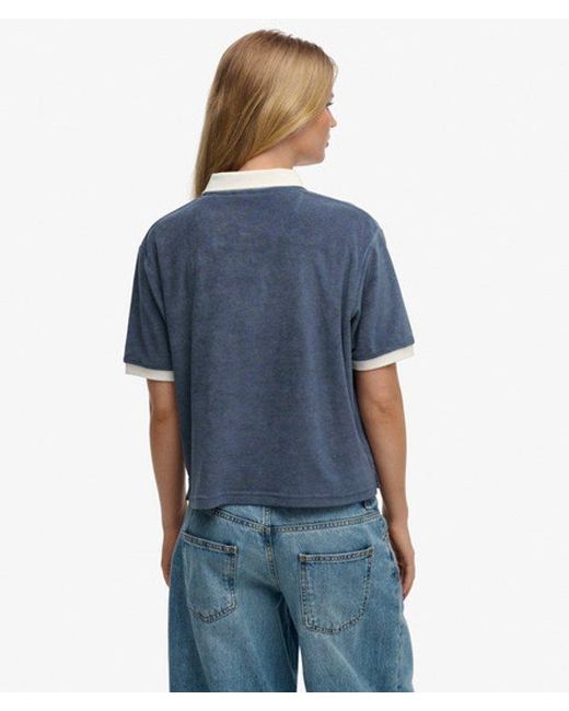 Superdry Blue & Co Heritage Terry Polo