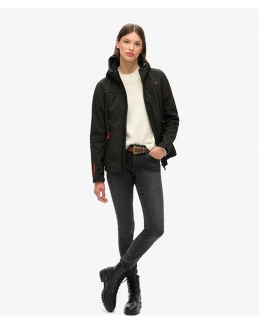 Superdry Black & Co Hooded Classic Trekker Jacket