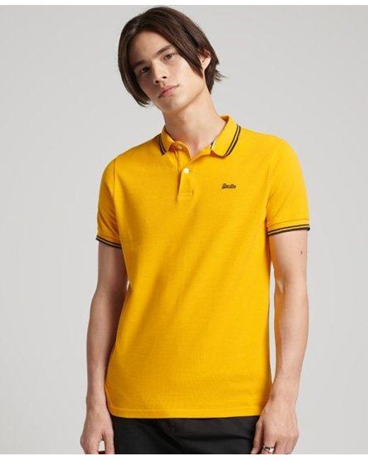 Superdry Organic Cotton Vintage Tipped 