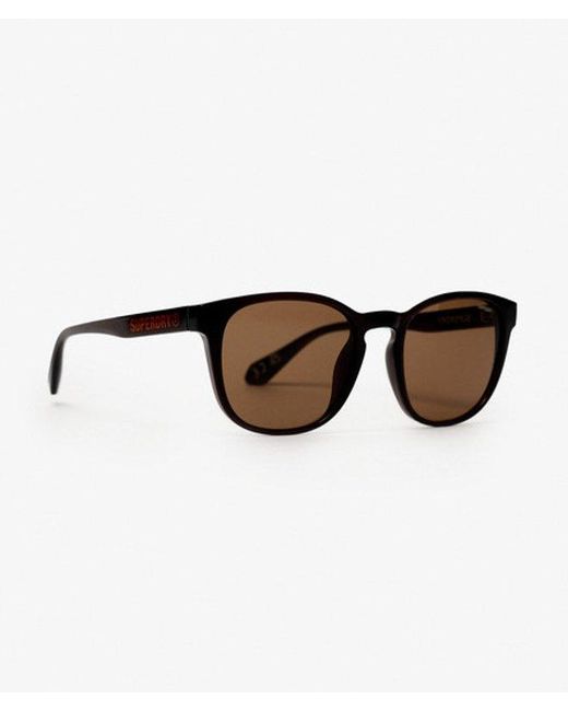 Femme Lunettes De Soleil À Verres Ronds Taille: 1Taille Superdry en coloris Brown