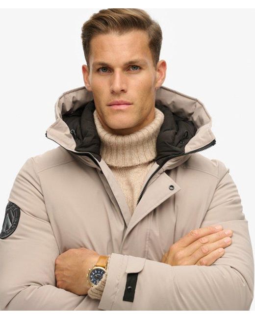 Superdry Natural City Padded Bomber Jacket for men