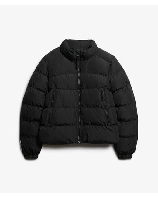 Superdry Black & Co Non Hooded Sports Puffer Jacket