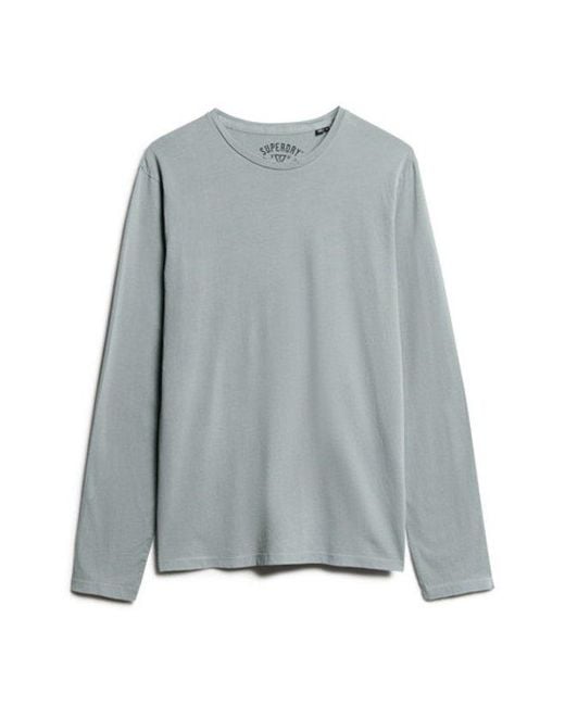 Superdry Gray Classic Essential Top for men