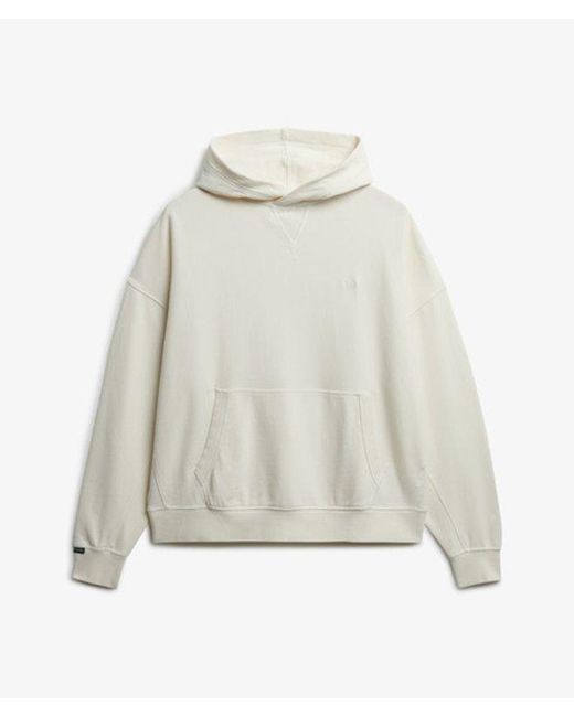 Superdry Studios Relaxed Hoodie in het White