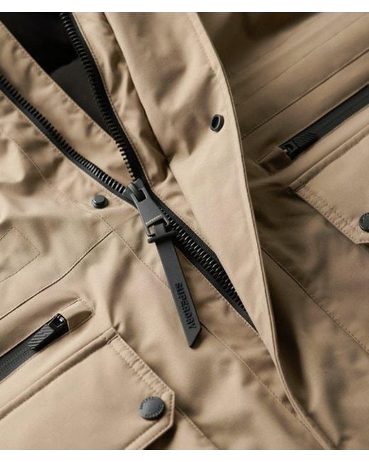 Superdry Natural & Co City Padded Parka Coat for men
