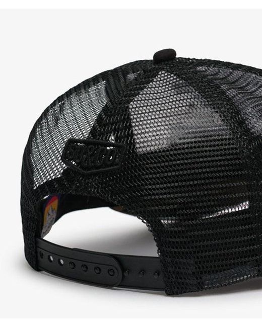 Femme Casquette Trucker En Mesh Taille: 1Taille Superdry en coloris Black
