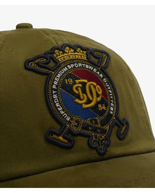 Femme Casquette De Baseball Vintage Crest Taille: 1Taille Superdry en coloris Green
